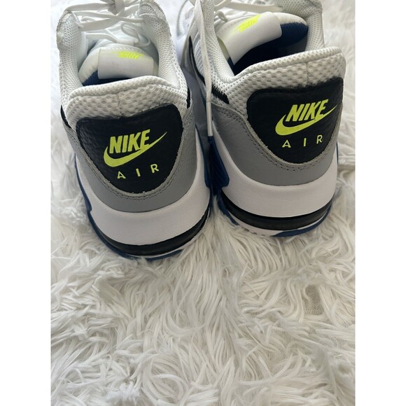 Nike Men\'s Size 8.5 Air Max Excee shoe, White/Dark Royal Blue/Lemon Ve main image 4